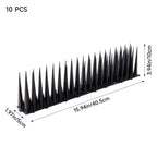 10 Pack Plastic Bird Spikes