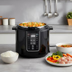 1200W Multifunctional Household Pressure Cooker 7.6L Stainless Steel Inner Pot