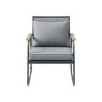4 Seater PE Rattan Patio Conversation Garden Furniture Set