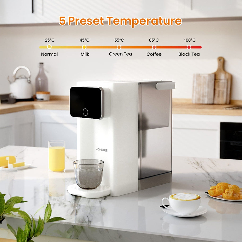 2000W Instant Hot Water Dispenser with Removable 3L Tank and Drip Tray