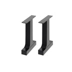 2Pcs 40cm Height Iron Table Legs Furniture Accessories