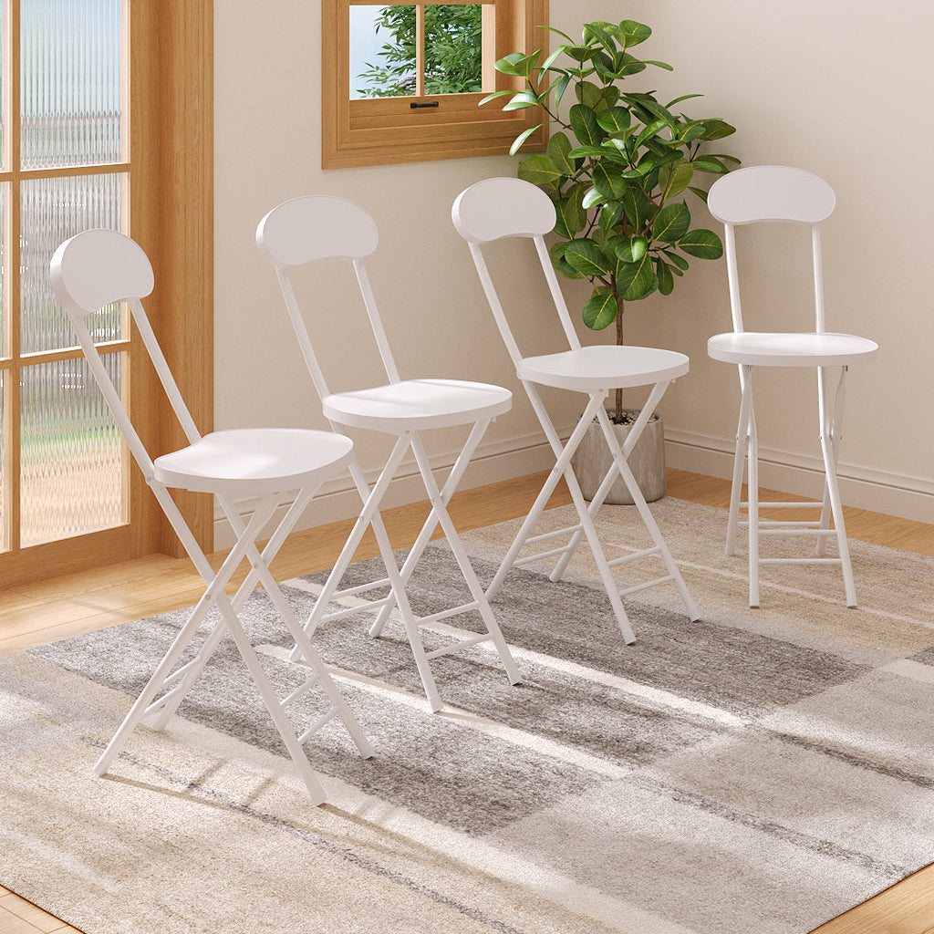 2/4Pcs Portable Foldable Dining Chairs