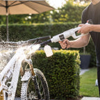 21V Cordless Handheld Pressure Washer Cleaner with 2 Batteries