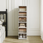 6-Tier Plastic Foldable Shoe Storage Box Unit