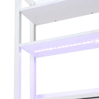 3-Drawer Nightstand with Charging Station & RGB Light Strip