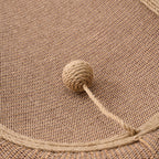2-in-1 Oval Cat Scratcher & Bed