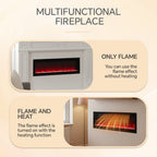 40/50/60-inch Wall Mounted Electric Fireplace with Remote Control