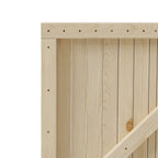 75cm W Arched Wooden Heavy-Duty Garden Gate 180cm H