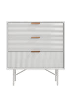 3-Tier Bedroom Striped Storage Cabinet
