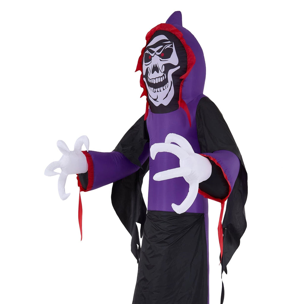 11 FT Halloween Inflatable Grim Reaper Decoration with LED Lights