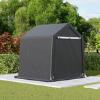 6 x 6 ft Garden Storage Shelter with Galvanised Steel Frame
