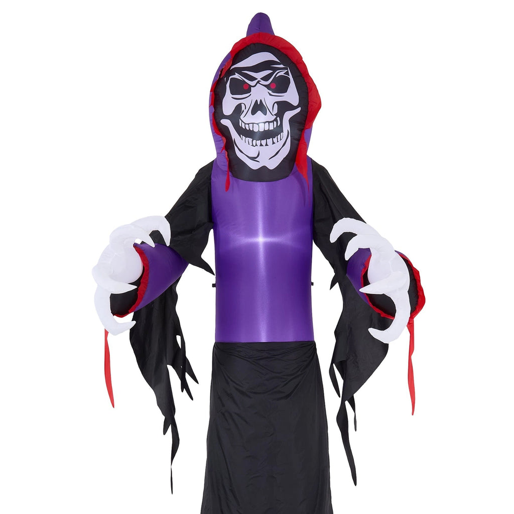 11 FT Halloween Inflatable Grim Reaper Decoration with LED Lights