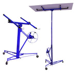 11 Ft Plasterboard Lifter with Rolling Casters Panel Hoist