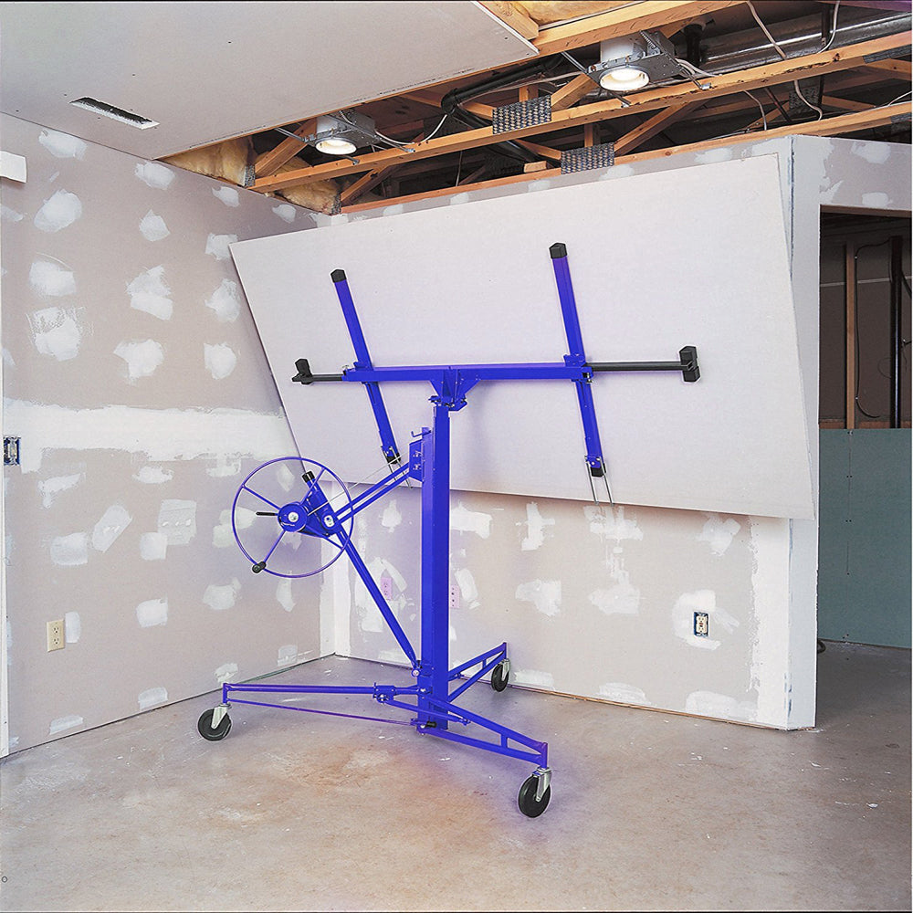 16 Ft Rolling Casters Plaster Board Lifter Panel Hoist