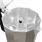 12 Cup Stovetop Espresso Maker Italian Moka Pot