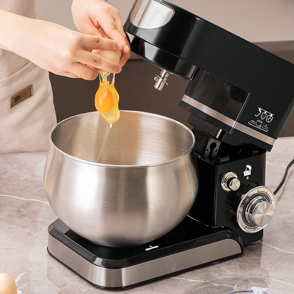 6 Speed 5L Multifunctional Household Tilt-Head Stand Mixer