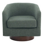 360° Swivel Upholstered Barrel Accent Chair Armchair