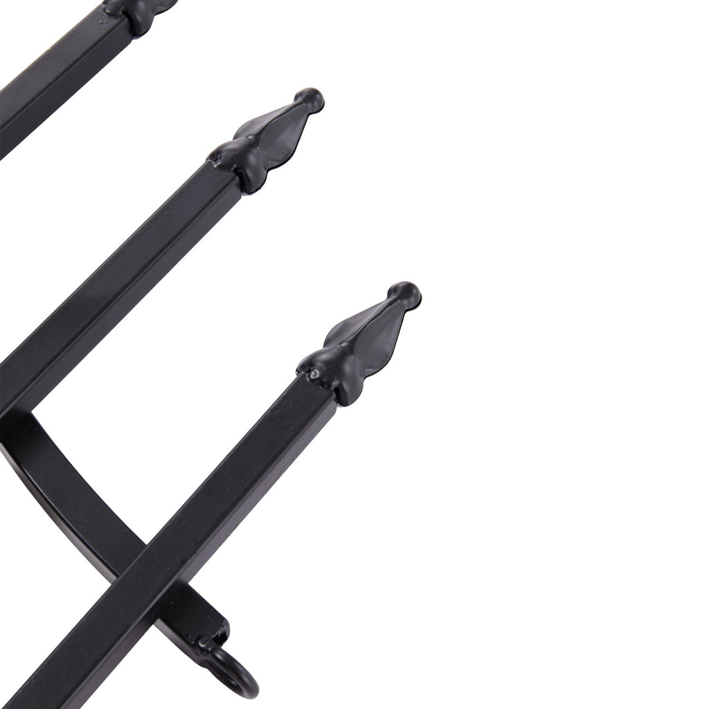 5-Pack Decorative Metal Garden Fence Panels