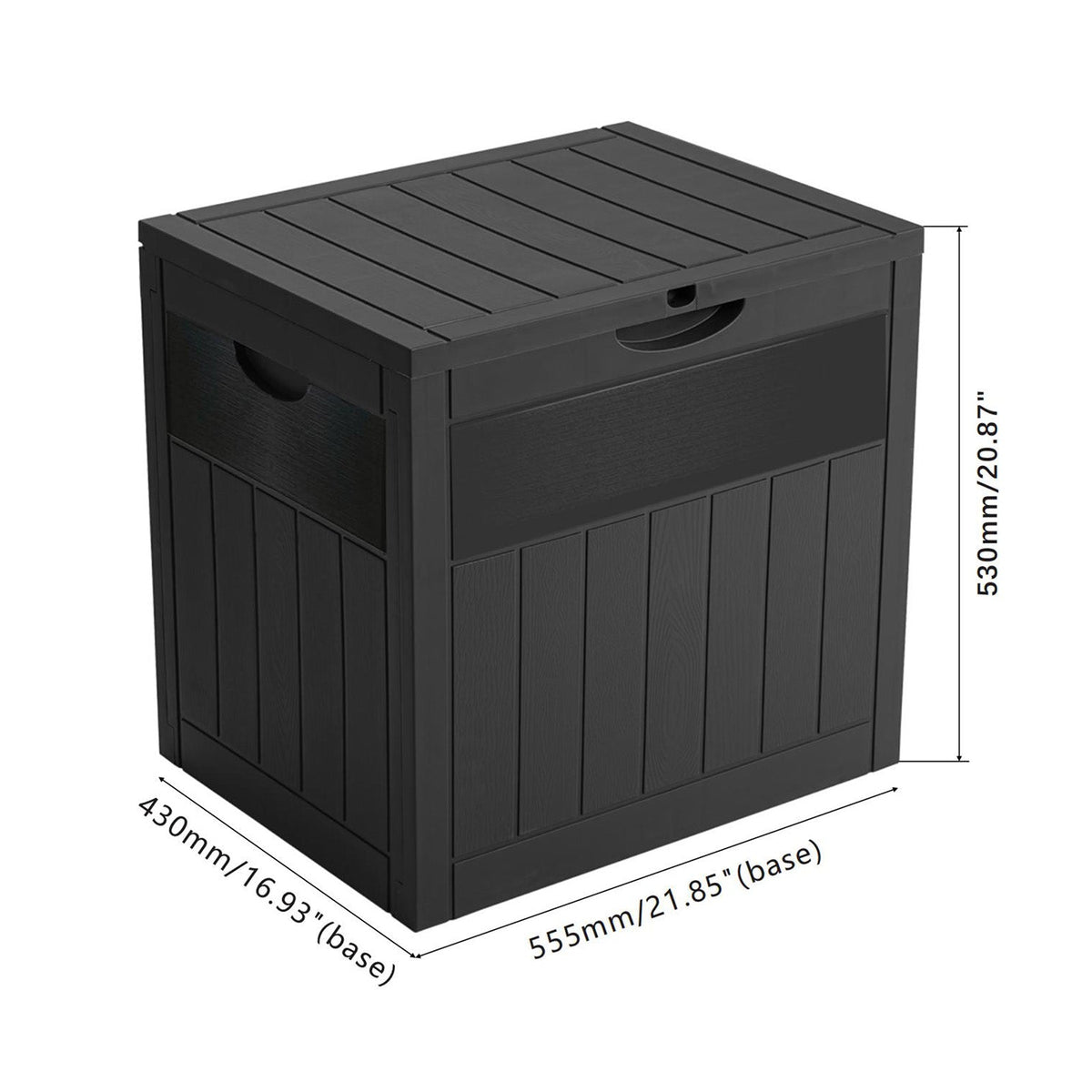 126L Waterproof Plastic Storage Box with a Padlock