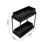 2-Tier Under Sink Pull Out Storage Organizer