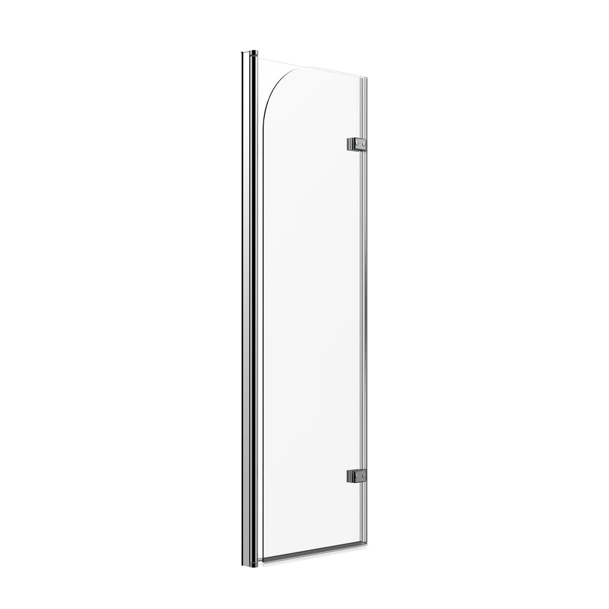 180 Degree Rotation 2-Section Hinged Over Bath Shower Screen