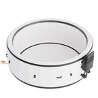 206cm x 71cm White Inflatable Hot Tub with Bubble Massage