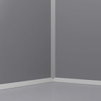 5 x 3 ft Plastic Garden Storage Shed with Pent Roof & Lockable Door