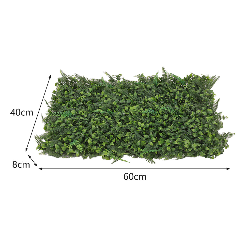 40x60cm Artificial Plant Wall Hedge Greenery Panel