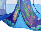3-in-1 Kids Pop Up Play Tent Set Toddlers Tunnel Playhouse