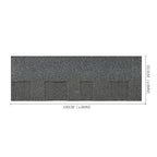 14Pcs Laminated Asphalt Shingle Roofing