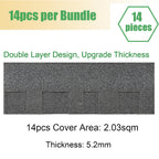 14Pcs Laminated Asphalt Shingle Roofing