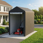 3 x 5 ft Portable Garden Storage Shelter with Roll-Up Door