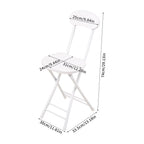 2/4Pcs Portable Foldable Dining Chairs