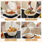 17Pcs Nonstick Cookware Set