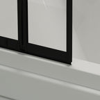 4 Panel Folding Over Bath Shower Screen