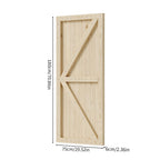 75cm W Arched Wooden Heavy-Duty Garden Gate 180cm H