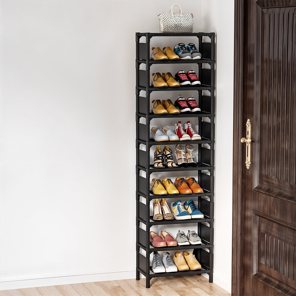 10-Tier Shoe Rack for Entryway