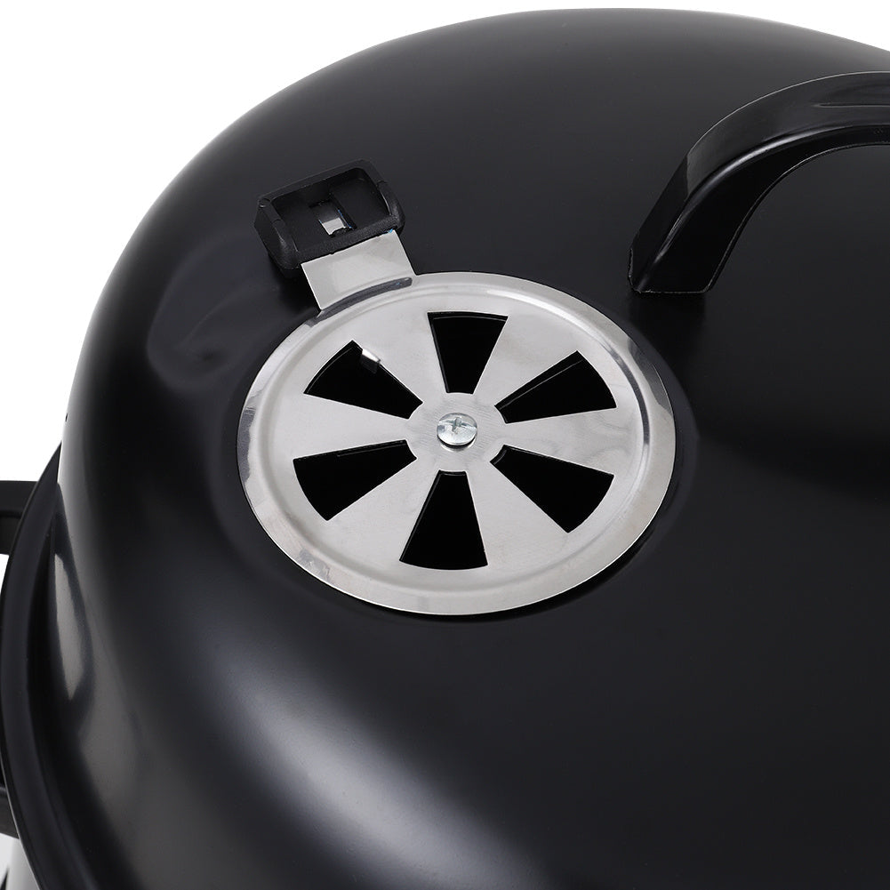 3 in 1 Garden 3-Tier Charcoal Grill with Smoker