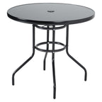 2/4 Pcs Garden Dining Chairs Set with Round Table