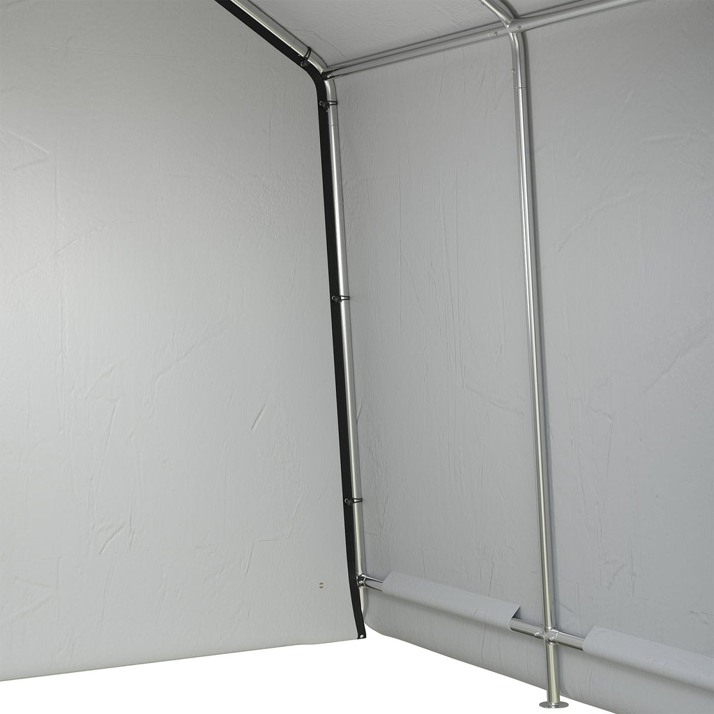 6 x 6 ft Garden Storage Shelter with Galvanised Steel Frame