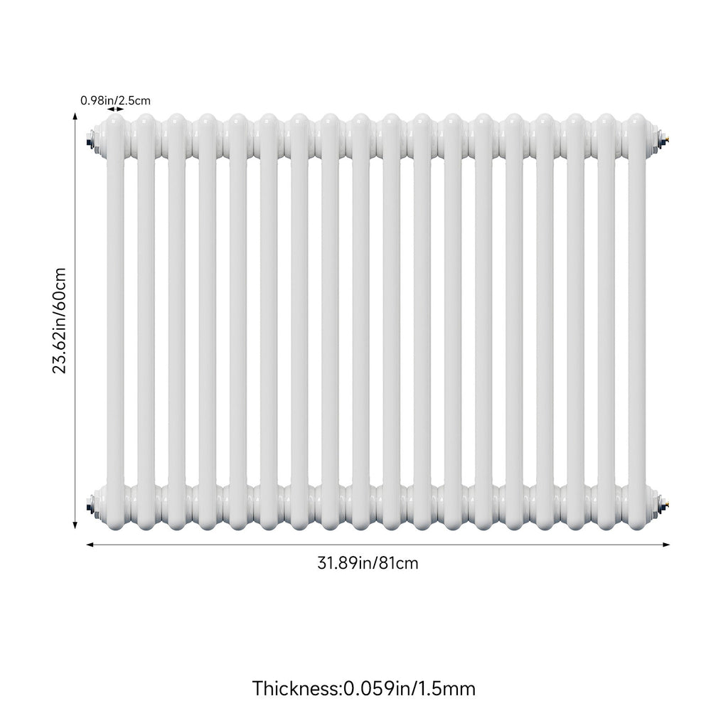 5036 BTU Horizontal 3 Column Radiator