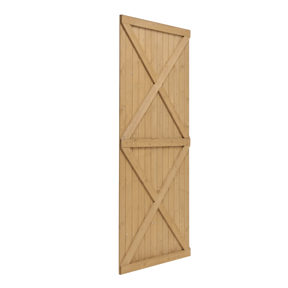 183CM H Lightweight Pine Wood Garden Gate