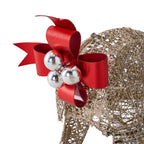 3-Piece Christmas Champagne Lighted Reindeer Family Set